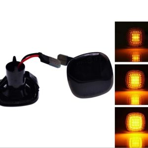 Skoda VRS Black Smoked Dynamic Flowing Sequential LED Side Repeaters Indicators (Copy)